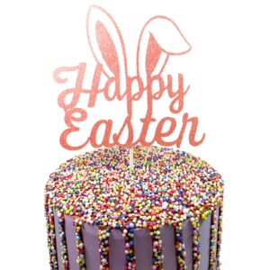 Maureen McCullough Designs Happy Easter Big Bunny Ears Cake Topper