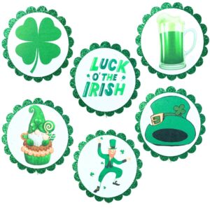 Maureen McCullough Designs St. Patricks Day Cupcake Toppers