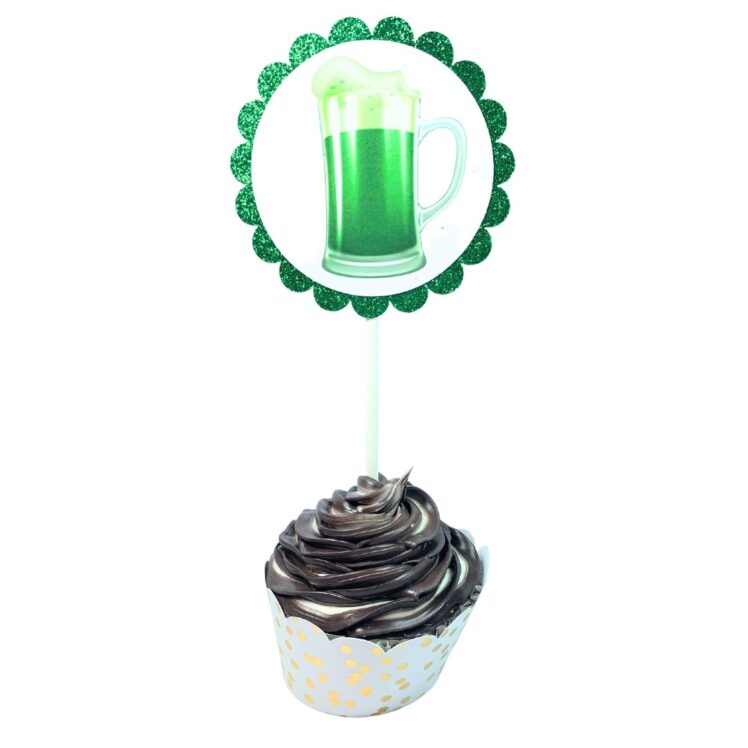 Maureen McCullough Designs St. Patricks Day Cupcake Toppers