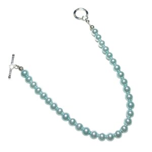 Light Blue Pearls Beaded Bracelet